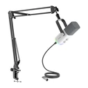 Fifine AM8TW Δυναμικό Μικρόφωνο Shock Mounted σε Λευκό (Fifine)