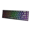 Fifine GK1 Gaming Μηχανικό Πληκτρολόγιο 65% με RGB φωτισμό (Αγγλικό US)