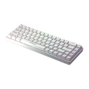 Fifine GK1W Gaming Mechanical Keyboard 65% with RGB Lighting (US English) White