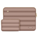 Tech-Protect Puffy Laptop 13-14 case + accessory bag Walnut