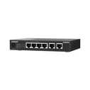 QNAP QSW-2104-2T-R2 Unmanaged L2 Switch, 6 Θύρες Gigabit (4x1GbE + 2x10GbE)