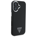 Guess GUHMP16MPGTSPSK Apple iPhone 16 Plus hardcase Grained Triangle MagSafe black