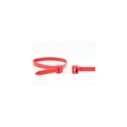 WKK Πλαστικοί δεσμοί καλωδίων Κόκκινοι 200x3,6mm 100 τεμ.