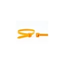 WKK πλαστικοί δεσμοί καλωδίων πορτοκαλί 200x4,8mm 100 τεμ.