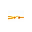 WKK πλαστικοί δεσμοί καλωδίων πορτοκαλί 200x4,8mm 100 τεμ.