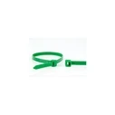 WKK Cable Ties Green 300 x 4.8 mm, 100 pcs (WKK Kunststoffkabelbinder Grün 300x4,8mm 100 St.)