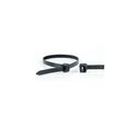 WKK Plastic Cable Ties black UV-stabilized 530x9mm 100 pcs