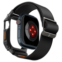 Case with strap Spigen Lite Fit Pro Apple Watch 10 / 11 42mm Matte Black