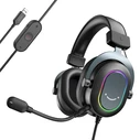 Fifine H6B Over Ear USB Gaming Headset (RGB, Surround, Detachable Microphone)