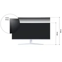 JAPANNEXT 86,4 cm JN-IPS340UWQHD60C-C65W-HS-W κυρτή 34" UWQHD IPS οθόνη (3440×1440, USB-C 65W)