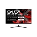 JAPANNEXT IPS315WQHD165F 31,5" IPS Gaming Monitor WQHD 2560x1440 165Hz