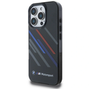 BMW BMHCP16L23HTRAK Apple iPhone 16 Pro hardcase Motorsport IML Random Stripes black