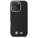 BMW BMHCP16L23PMWK Apple iPhone 16 Pro hardcase M Smooth Full Wrapped Metal black