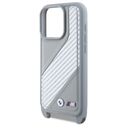 BMW BMHCP16L23PSCCG Apple iPhone 16 Pro hardcase M Edition Carbon Stripe & Strap grey