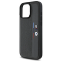 BMW BMHCP16L23PUPVA Apple iPhone 16 Pro hardcase M Perforated Tricolor Detail Line anthracite