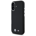 BMW BMHCP16S23PMWK Apple iPhone 16 hardcase M Smooth Full Wrapped Metal black