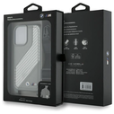 BMW BMHCP16S23PSCCG Apple iPhone 16 hardcase M Edition Carbon Stripe & Strap grey