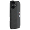 BMW BMHCP16S23PUPVA Apple iPhone 16 hardcase M Perforated Tricolor Detail Line anthracite