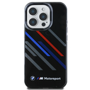 BMW BMHCP16X23HTRAK Apple iPhone 16 Pro Max hardcase Motorsport IML Random Stripes black