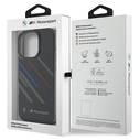 BMW BMHCP16X23HTRAK Apple iPhone 16 Pro Max hardcase Motorsport IML Random Stripes black