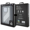 BMW BMHCP16X23PSCCG Apple iPhone 16 Pro Max hardcase M Edition Carbon Stripe & Strap grey