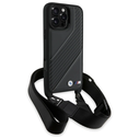 BMW BMHCP16X23PSCCK Apple iPhone 16 Pro Max hardcase M Edition Carbon Stripe & Strap black