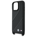 BMW BMHCP16X23PSCCK Apple iPhone 16 Pro Max hardcase M Edition Carbon Stripe & Strap black