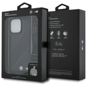 BMW BMHCP16X23PSCCK Apple iPhone 16 Pro Max hardcase M Edition Carbon Stripe & Strap black