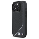 BMW BMHMP16L23PUCPK Apple iPhone 16 Pro hardcase M Perforated Twisted Line MagSafe black