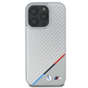 BMW BMHMP16L23PUDTS Apple iPhone 16 Pro hardcase M Carbon Tricolor Line MagSafe grey