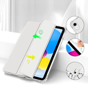 Tech-Protect SmartCase Pen Hybrid Apple iPad 10.9" 2022 / 11" 2025 Crystal Silver