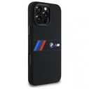 BMW BMHMP16X23SAXK Apple iPhone 16 Pro Max hardcase Silicone Middle Stripe MagSafe black