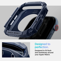 Spigen Rugged Armor Apple Watch 10 / 11 46mm Navy Blue