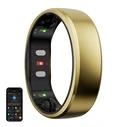 RingConn Gen 2 Smart Ring 19.9 mm with Heart/Pulse Sensor (Gold)