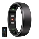 RingConn Gen 2 Smart Ring 20.7 mm with Heart Rate Monitor (Black)