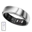 RingConn Gen 2 Air Smart Ring 20.7 mm (Galaxy Silver) with Heart Rate Monitor