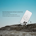 Moshi iGlaze MagSafe Apple iPhone 16 Pro Max (Luna Silver)