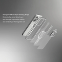 Moshi iGlaze MagSafe Apple iPhone 16 Pro Max (Luna Silver)