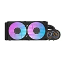 Darkflash DH240D v2 AIO CPU Liquid Cooler 240mm with 2x120mm ARGB Fans (DH240D BLACK v2)