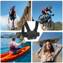 Tech-Protect GA100 Chest Mount GOPRO / DJI Black