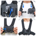 Tech-Protect GA100 Chest Mount GOPRO / DJI Black