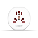 Tech-Protect Universal Travel Adapter From EU White