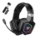Onikuma GT806 Ασύρματο Over Ear Gaming Headset με RGB, Bluetooth & USB