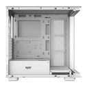 Darkflash DS900G Gaming Midi Tower Κουτί Υπολογιστή με Πλαϊνό Παράθυρο Λευκό