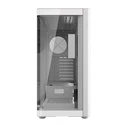 Darkflash DS900G Gaming Midi Tower Κουτί Υπολογιστή με Πλαϊνό Παράθυρο Λευκό