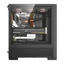Darkflash AIR NOVA Gaming Full Tower Κουτί Υπολογιστή με Πλαϊνό Παράθυρο Μαύρο
