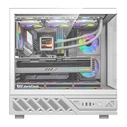Darkflash DS950 Gaming Mini Tower Κουτί Υπολογιστή Λευκό με Πλαϊνό Παράθυρο Χωρίς Ανεμιστήρες