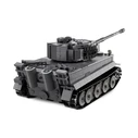 Jamara Cada Panzer Tiger 1:35 Σετ Δομικών Τετραγώνων 925 Κομμάτια Γκρι Τηλεχειριζόμενη Δεξαμενή