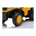 Jamara Rutscher Caterpillar τρακτέρ με ρυμουλκούμενο 2-σε-1, κίτρινο