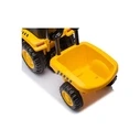Jamara Rutscher Caterpillar τρακτέρ με ρυμουλκούμενο 2-σε-1, κίτρινο